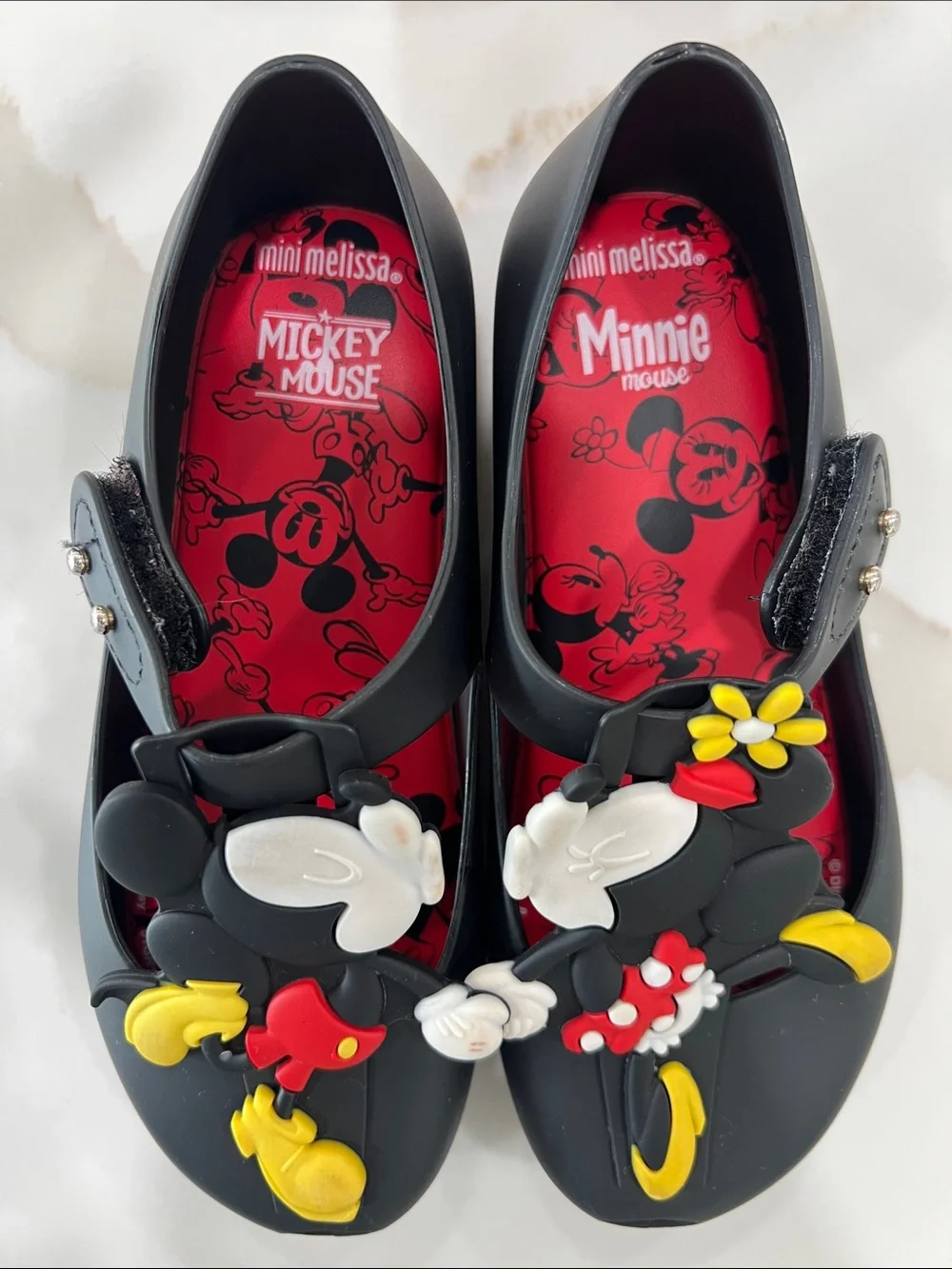 Minnie & Mickey mini melissa